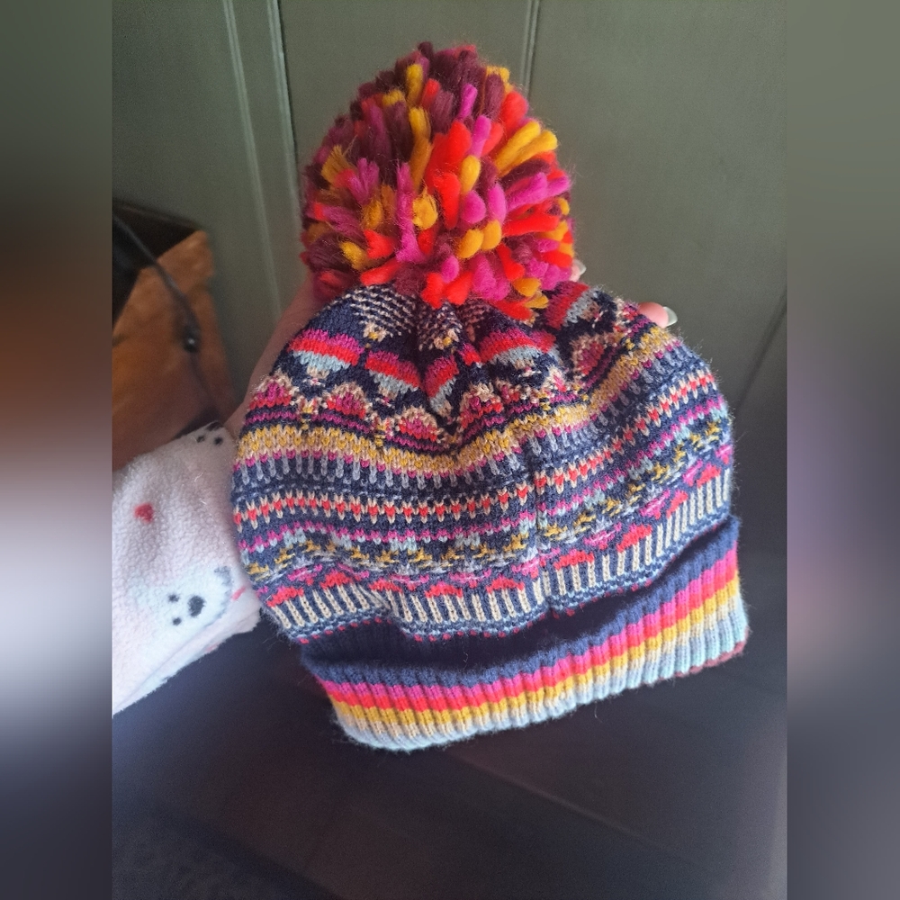 Walmart Bohemian bobble ski hat.